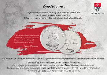 Osrednja proslava ob slovenskem kulturnem prazniku