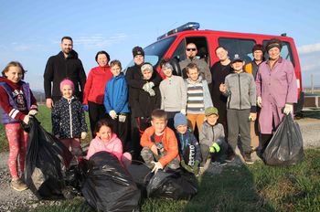 Številna udeležba na čistilni akciji