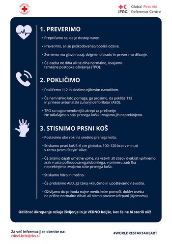 DELAVNICA PRVE POMOČI IN OŽIVLJANJA Z UPORABO AED