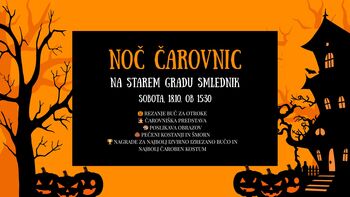 Noč čarovnic na Starem gradu Smlednik