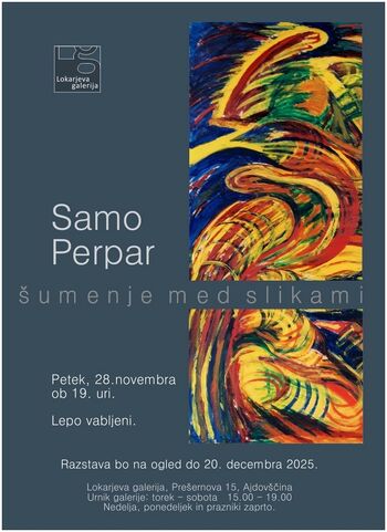 Samo Perpar - Šumenje med slikami