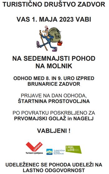Prvomajski pohod na Molnik s konjeniki
