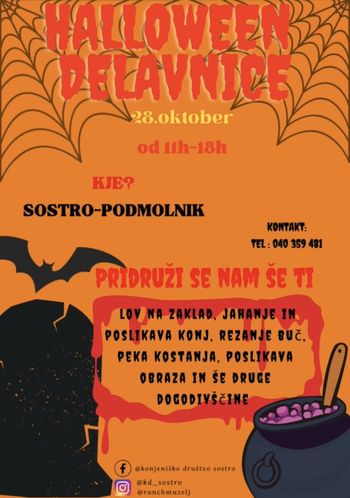 Halloween Delavnice