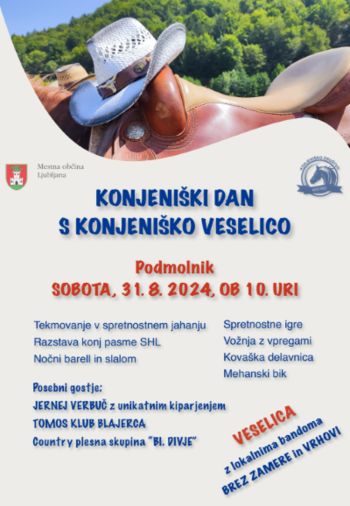 Konjeniški dan s konjeniško veselico
