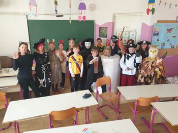 Pust krivih ust v OŠ Ribno