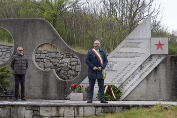 Obisk v pobrateni Občini Doberdob ob zmagi nad nacifašizmom Obisk v pobrateni Občini Doberdob ob zmagi nad nacifašizmom