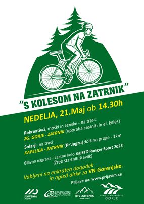 "S KOLESOM NA ZATRNIK"