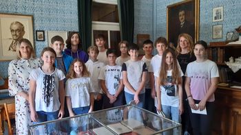 Snemanje filma o prof. dr. Josipu Plemlju