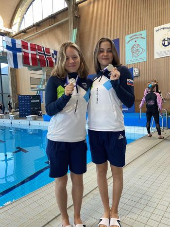 Blejka Karin Pesrl se iz Helsinkov vrača srebrna