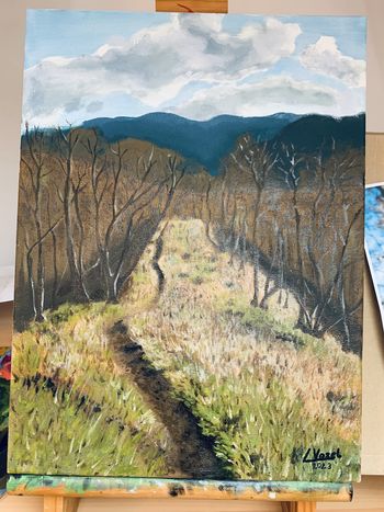 Razstava julij in avgust 2023 v knjižnici Bled – Špicberg – razstavlja Lan Vozel iz Trbovelj