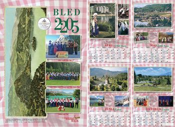 Nostalgične podobe Bleda za vsak dan v letu 2025