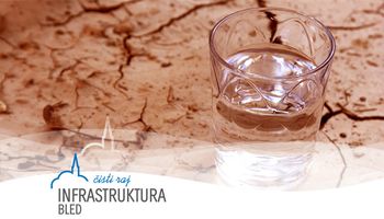 Razgledna cesta, Bled, sreda, 21. 5. 2025, prekininjena oskrba s pitno vodo