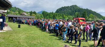 Mladi gasilci občin Bled, Bohinj in Gorje tekmovali na Selu