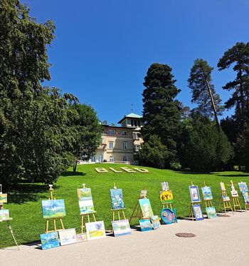 Pester avgust v slikarskem društvu Atelje Bled