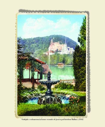 Blejski parki, blejska kulturna dediščina