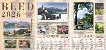 Bled skozi čas: Koledar, ki ohranja njegovo najlepšo zgodbo Bled skozi čas: Koledar, ki ohranja njegovo najlepšo zgodbo
