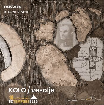 Razstava KOLO / vesolje v Centru Noordung v Vitanju