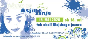 16. maja tečemo za Asjine sanje 