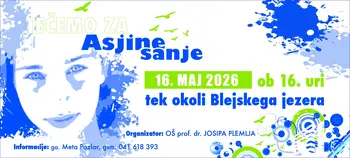 16. maja tečemo za Asjine sanje 