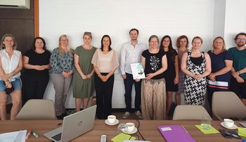 Skupina nevladnih organizacij iz Češke na obisku v Sloveniji Skupina nevladnih organizacij iz Češke na obisku v Sloveniji