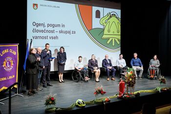 Lionisti in gasilci – skupaj za varnost vseh Lionisti in gasilci – skupaj za varnost vseh