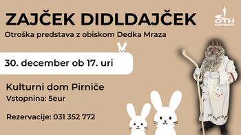 ZAJČEK DIDLDAJČEK - otroška predstava