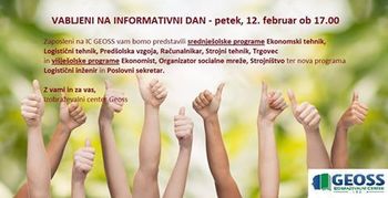 Informativni dan IC GEOSS d.o.o.