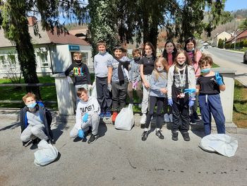 Dan Zemlje z učenci 5. razreda OŠ Krmelj