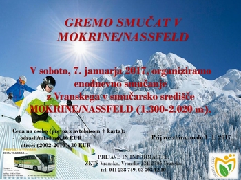 GREMO SMUČAT V MOKRINE/NASSFELD