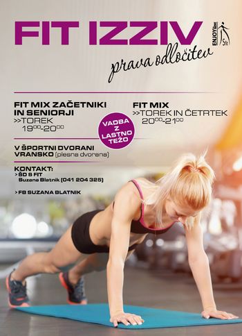 Vabimo vas na FIT IZZIV