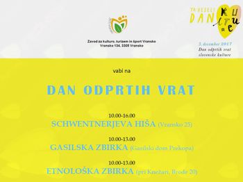Ta veseli dan kulture 2017 - DAN ODPRTIH VRAT