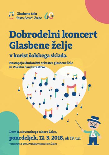 Dobrodelni koncert Glasbene želje
