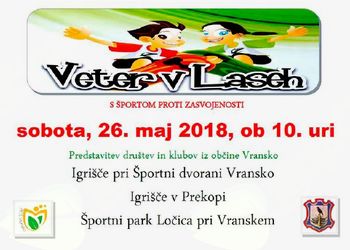 VETER V LASEH - S ŠPORTOM PROTI ZASVOJENOSTI