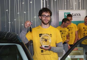 Najboljši za volanom 2018 je Klemen Pongračič Najboljši za volanom 2018 je Klemen Pongračič