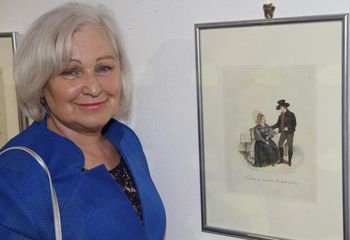 Goldensteinove upodobitve kranjskih noš v Schwentnerjevi hiši