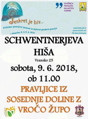 Pravljice iz sosednje doline z Vročo župo