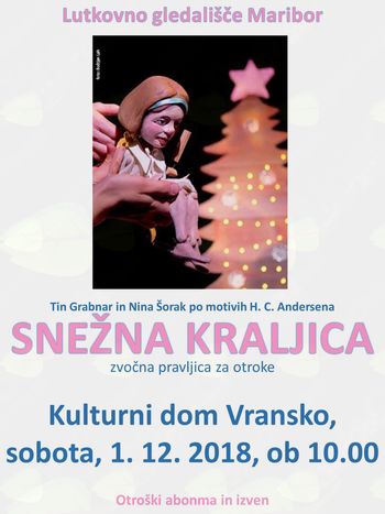 SNEŽNA KRALJICA - otroški abonma in izven