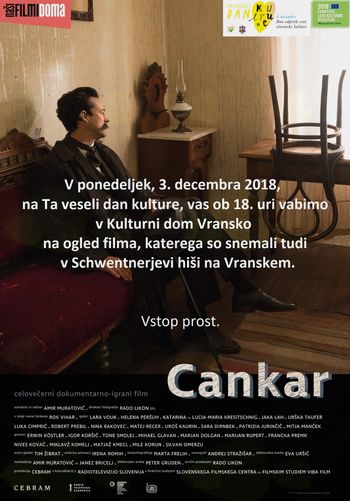 CANKAR, celovečerni dokumentarno-igrani film (Ta veseli dan kulture)