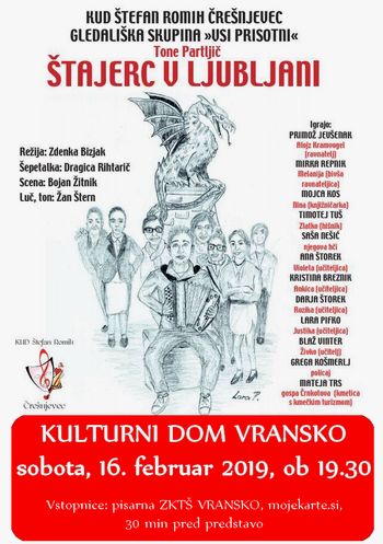 ŠTAJERC V LJUBLJANI - gledališki abonma in izven