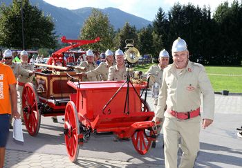 Tekmovali s starimi brizgalnami