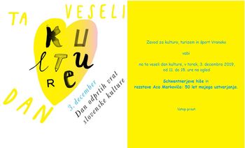 TA VESELI DAN KULTURE 2019 - ogled Schwentnerjeve hiše in razstave Aca Markoviča