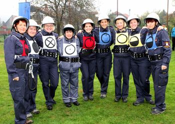 Priprave članic B PGD Vransko na državno gasilsko tekmovanje