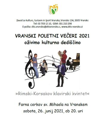 Vranski poletni večeri - oživimo kulturno dediščino 