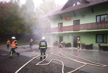 Gasilske vaje Lovski dom Tešova 2021