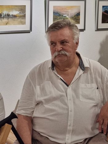 Slike skozi čas – prva samostojna razstava Janeza Šoštarja