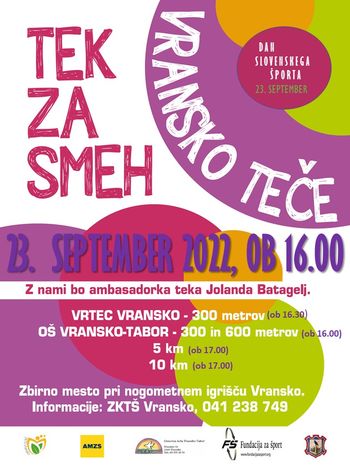 TEK ZA SMEH – VRANSKO TEČE 2022