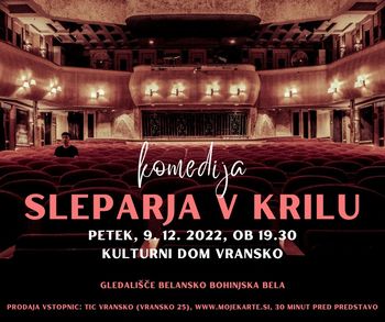 SLEPARJA V KRILU, gledališki abonma in izven