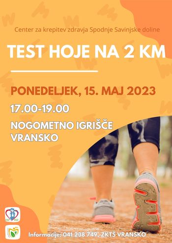 TEST HOJE NA 2 KM
