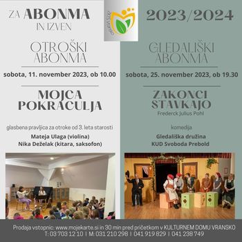 ABONMA IN IZVEN - NOVEMBER 2023