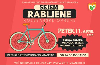 SEJEM RABLJENE KOLESARSKE OPREME